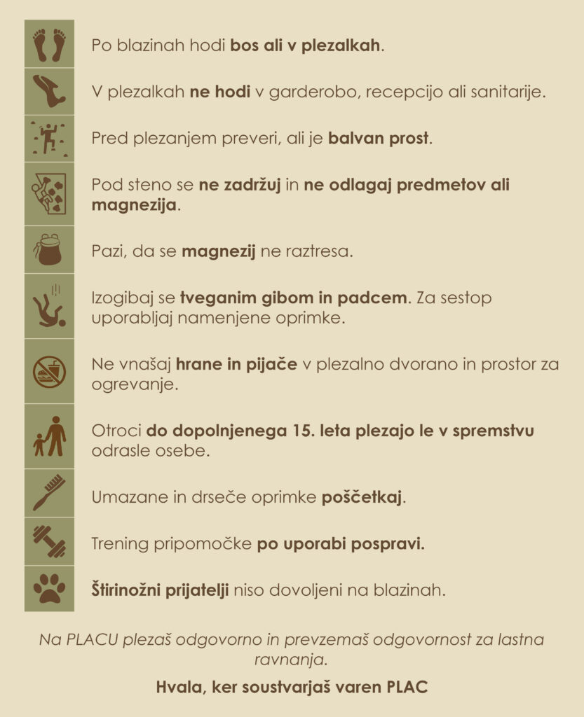 pravila in plezalna etika april 2026